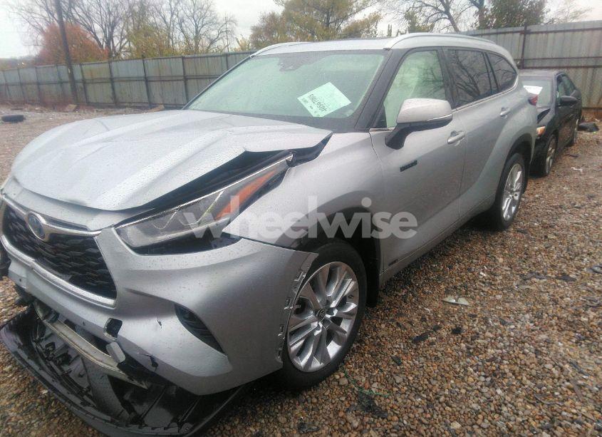 Photo 2 of 2021 Toyota Highlander HYBRID LIMITED (VIN 5TDDBRCH9MS533243)