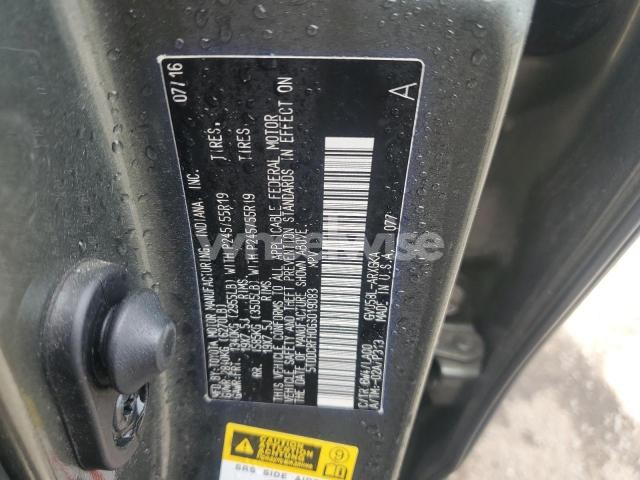 Photo 9 of 2016 TOYOTA HIGHLANDER HYBRID LIMITED (VIN 5TDDCRFH0GS019083)