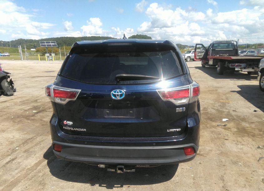 Photo 17 of 2016 Toyota Highlander HYBRID LIMITED (VIN 5TDDCRFH0GS019603)