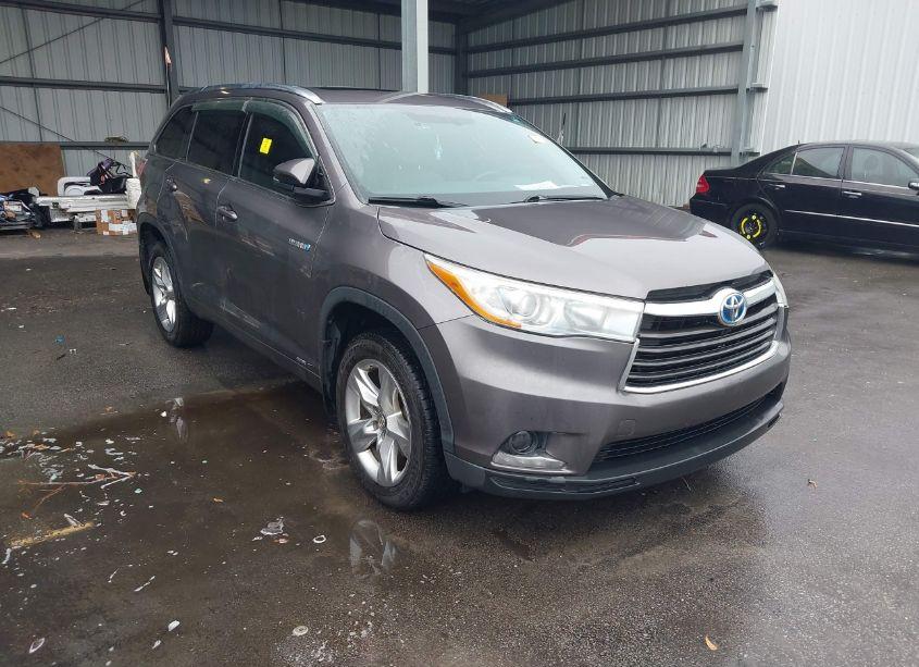 2016 Toyota Highlander HYBRID LIMITED (VIN 5TDDCRFH2GS020008) main photo
