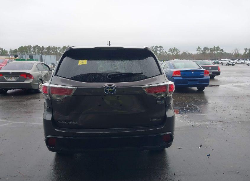 Photo 16 of 2016 Toyota Highlander HYBRID LIMITED (VIN 5TDDCRFH2GS020008)