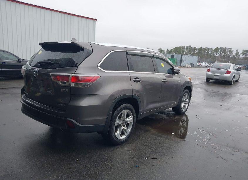Photo 4 of 2016 Toyota Highlander HYBRID LIMITED (VIN 5TDDCRFH2GS020008)