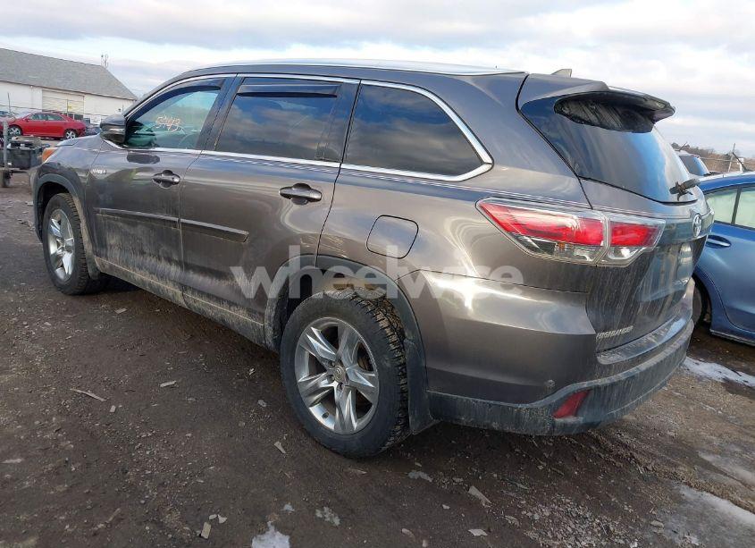 Photo 3 of 2015 Toyota Highlander HYBRID LIMITED (VIN 5TDDCRFH4FS009994)