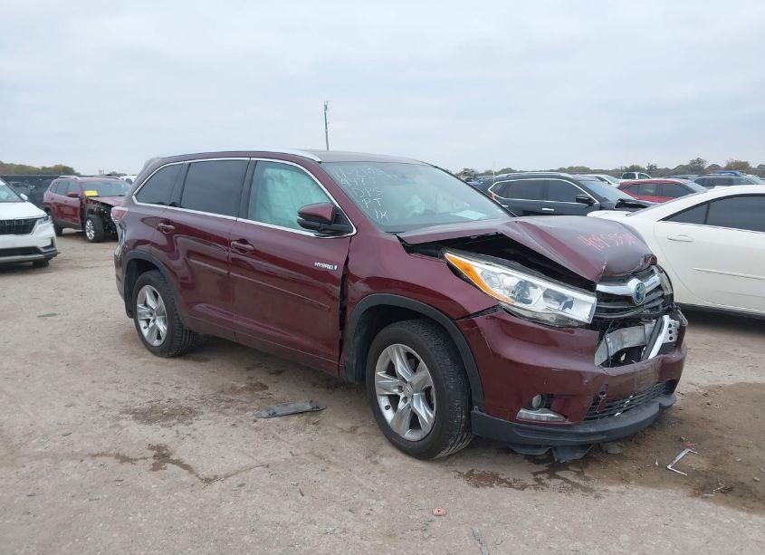 2014 Toyota Highlander HYBRID LIMITED (VIN 5TDDCRFH5ES004477) main photo