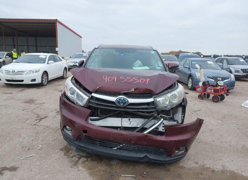 Photo 12 of 2014 Toyota Highlander HYBRID LIMITED (VIN 5TDDCRFH5ES004477)