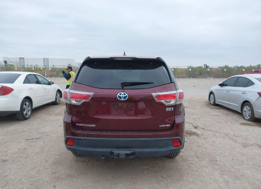 Photo 16 of 2014 Toyota Highlander HYBRID LIMITED (VIN 5TDDCRFH5ES004477)