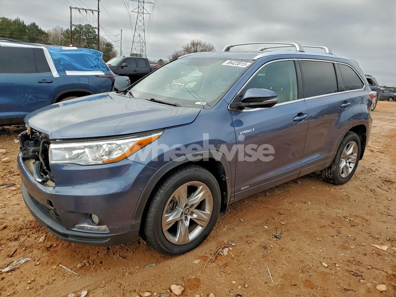 2016 TOYOTA HIGHLANDER HYBRID LIMITED (VIN 5TDDCRFH6GS019055) main photo