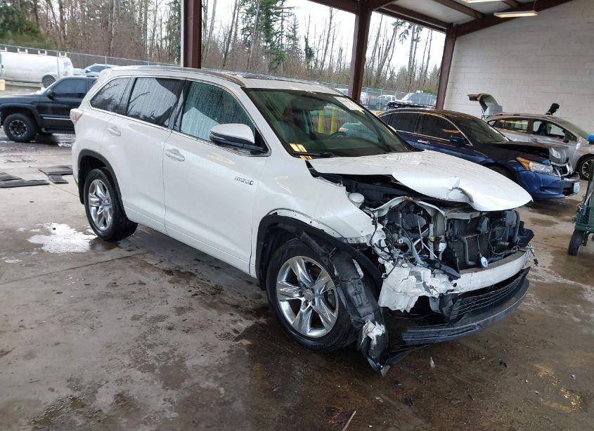 2015 Toyota Highlander HYBRID LIMITED PLATINUM V6 (VIN 5TDDCRFHXFS008459) main photo