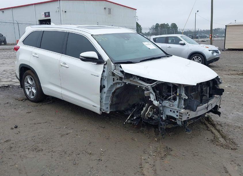 2018 Toyota Highlander HYBRID LIMITED (VIN 5TDDGRFH1JS051777) main photo