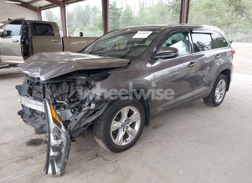 Photo 2 of 2017 Toyota Highlander HYBRID LIMITED (VIN 5TDDGRFH2HS022041)