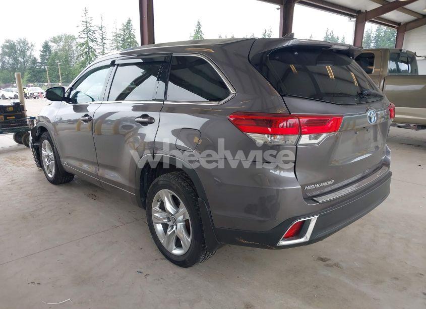 Photo 3 of 2017 Toyota Highlander HYBRID LIMITED (VIN 5TDDGRFH2HS022041)