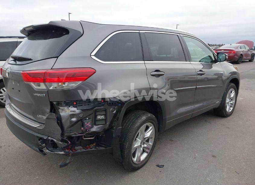 Photo 4 of 2017 Toyota Highlander HYBRID LIMITED (VIN 5TDDGRFH3HS034490)