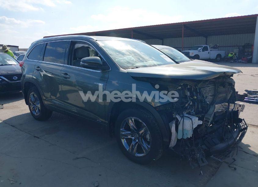 2019 Toyota Highlander HYBRID LIMITED PLATINUM (VIN 5TDDGRFH3KS059610) main photo