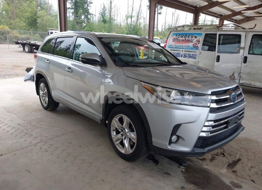 2018 Toyota Highlander HYBRID LIMITED (VIN 5TDDGRFH6JS038295) main photo