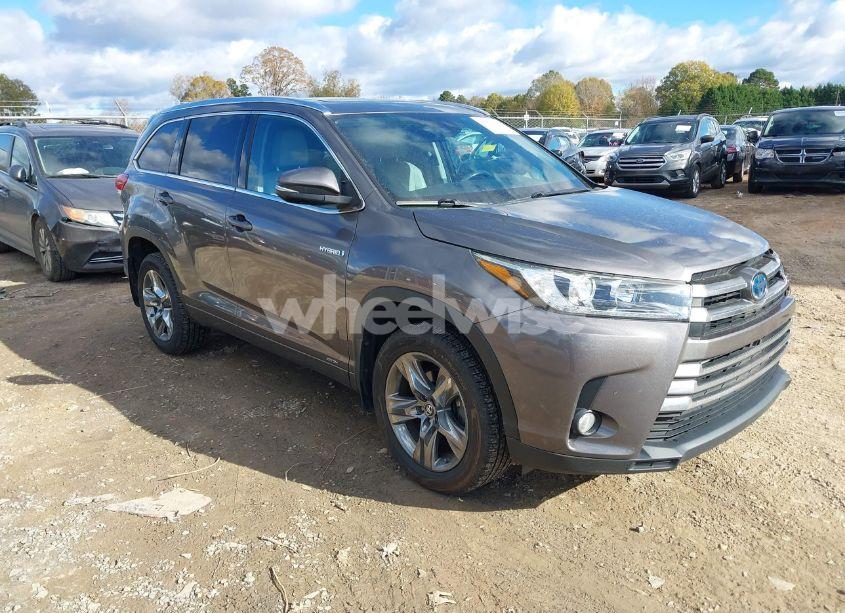 2017 Toyota Highlander HYBRID LIMITED PLATINUM (VIN 5TDDGRFH8HS021637) main photo