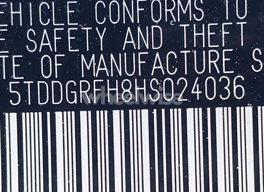 Photo 9 of 2017 Toyota Highlander HYBRID LIMITED (VIN 5TDDGRFH8HS024036)