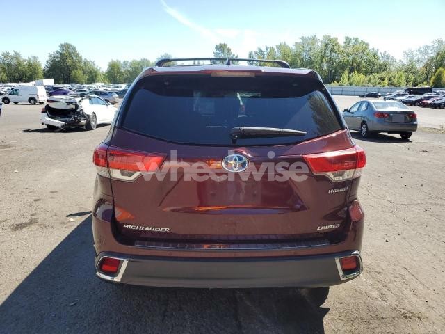 2017 TOYOTA HIGHLANDER HYBRID LIMITED (VIN 5TDDGRFH8HS029589) main photo