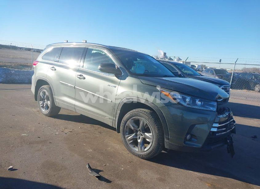 2018 Toyota Highlander HYBRID LIMITED PLATINUM (VIN 5TDDGRFH8JS045443) main photo