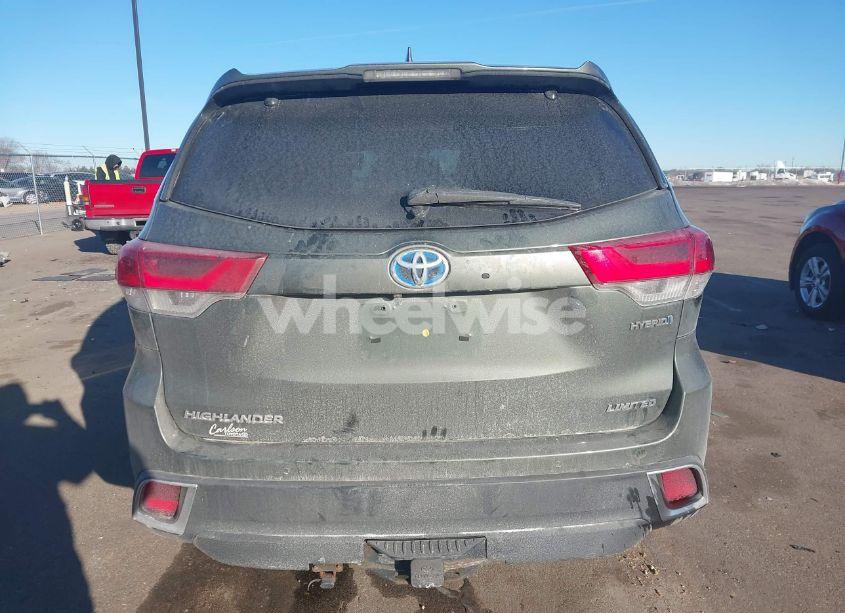 Photo 17 of 2018 Toyota Highlander HYBRID LIMITED PLATINUM (VIN 5TDDGRFH8JS045443)