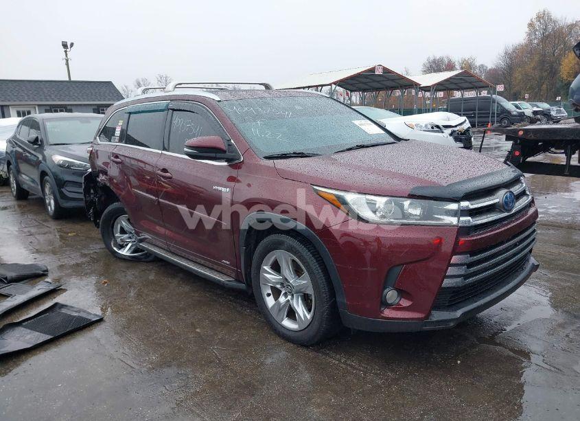 2017 Toyota Highlander HYBRID LIMITED (VIN 5TDDGRFH9HS024322) main photo