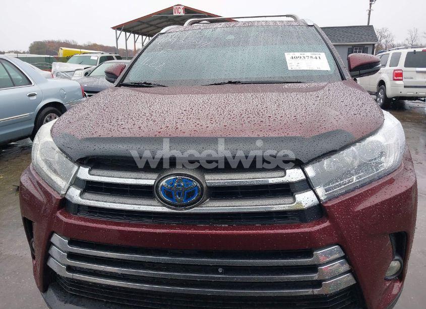 Photo 12 of 2017 Toyota Highlander HYBRID LIMITED (VIN 5TDDGRFH9HS024322)