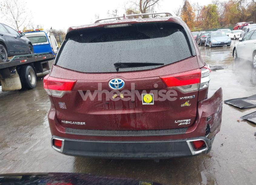 Photo 16 of 2017 Toyota Highlander HYBRID LIMITED (VIN 5TDDGRFH9HS024322)