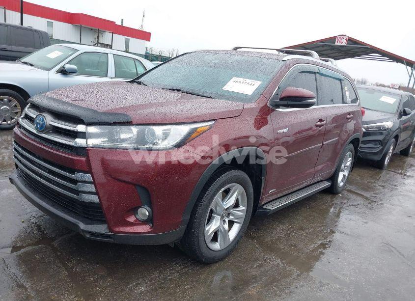 Photo 2 of 2017 Toyota Highlander HYBRID LIMITED (VIN 5TDDGRFH9HS024322)