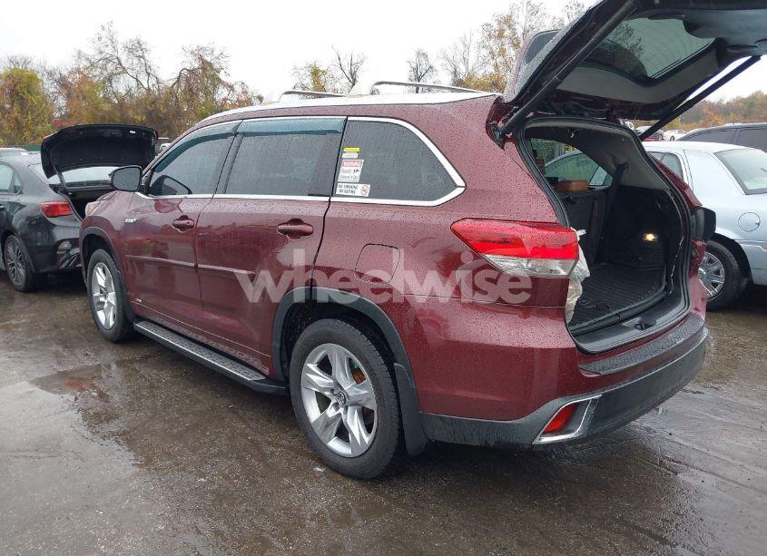 Photo 3 of 2017 Toyota Highlander HYBRID LIMITED (VIN 5TDDGRFH9HS024322)