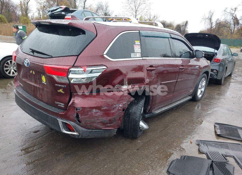 Photo 4 of 2017 Toyota Highlander HYBRID LIMITED (VIN 5TDDGRFH9HS024322)