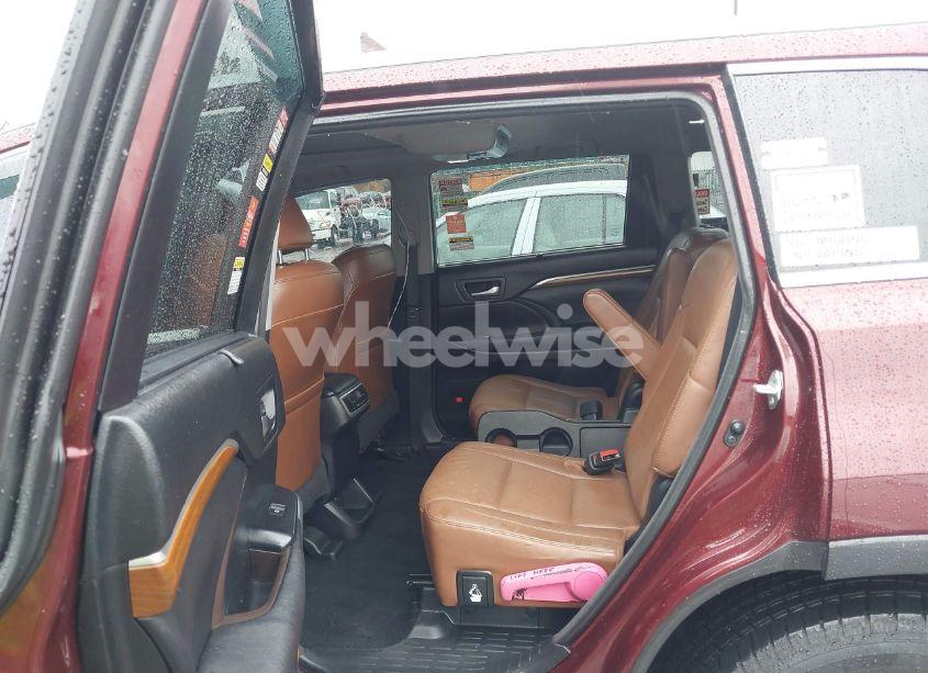 Photo 8 of 2017 Toyota Highlander HYBRID LIMITED (VIN 5TDDGRFH9HS024322)