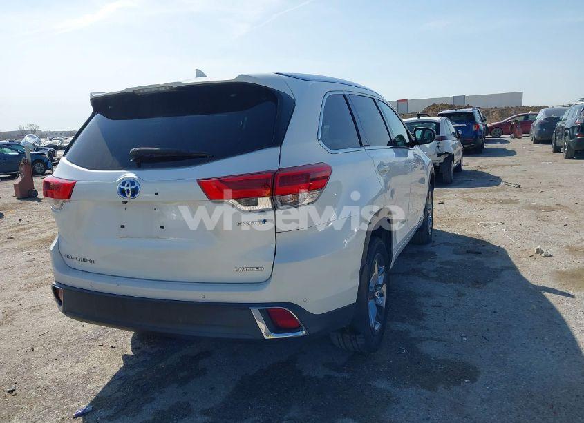 Photo 4 of 2017 Toyota Highlander HYBRID LIMITED PLATINUM (VIN 5TDDGRFH9HS032016)