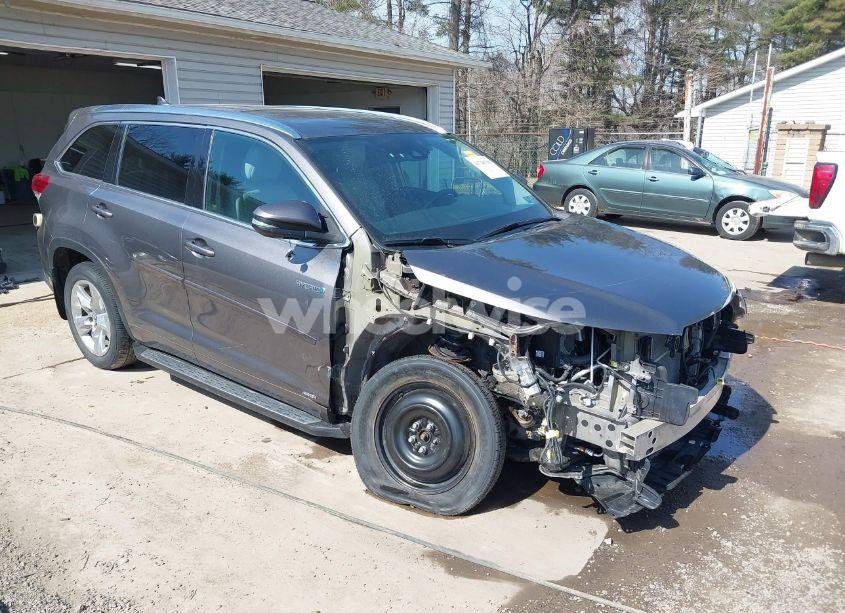 2018 Toyota Highlander HYBRID LIMITED (VIN 5TDDGRFHXJS043578) main photo