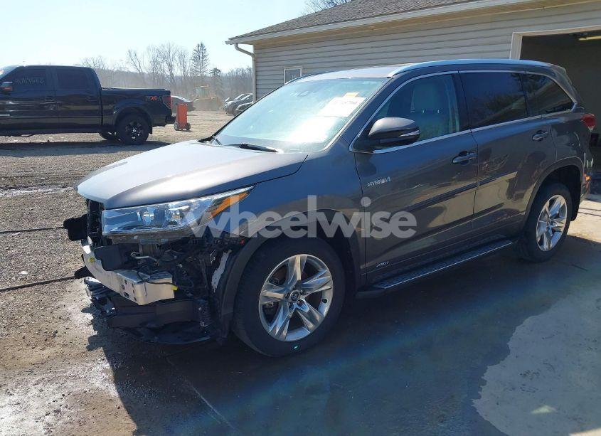 Photo 2 of 2018 Toyota Highlander HYBRID LIMITED (VIN 5TDDGRFHXJS043578)