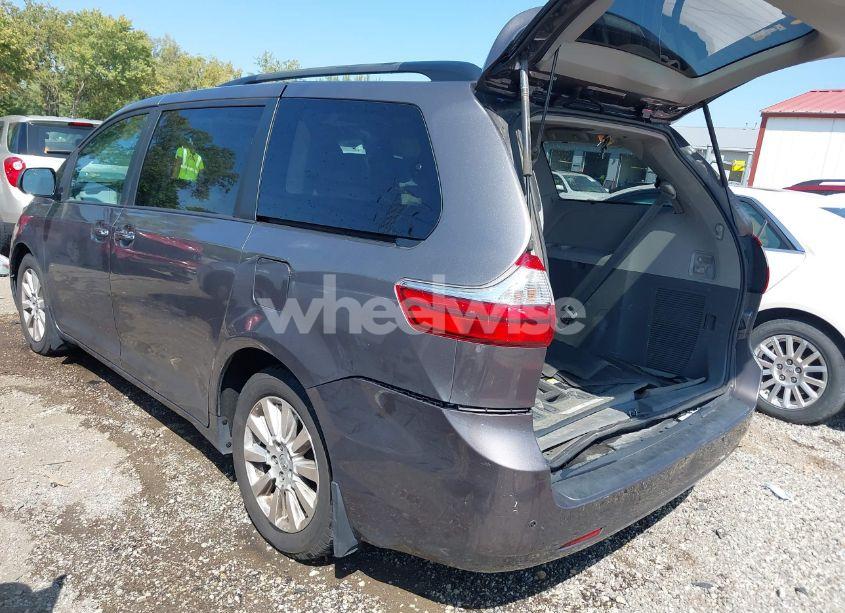 Photo 3 of 2015 Toyota Sienna XLE PREMIUM 7 PASSENGER (VIN 5TDDK3DC0FS119108)
