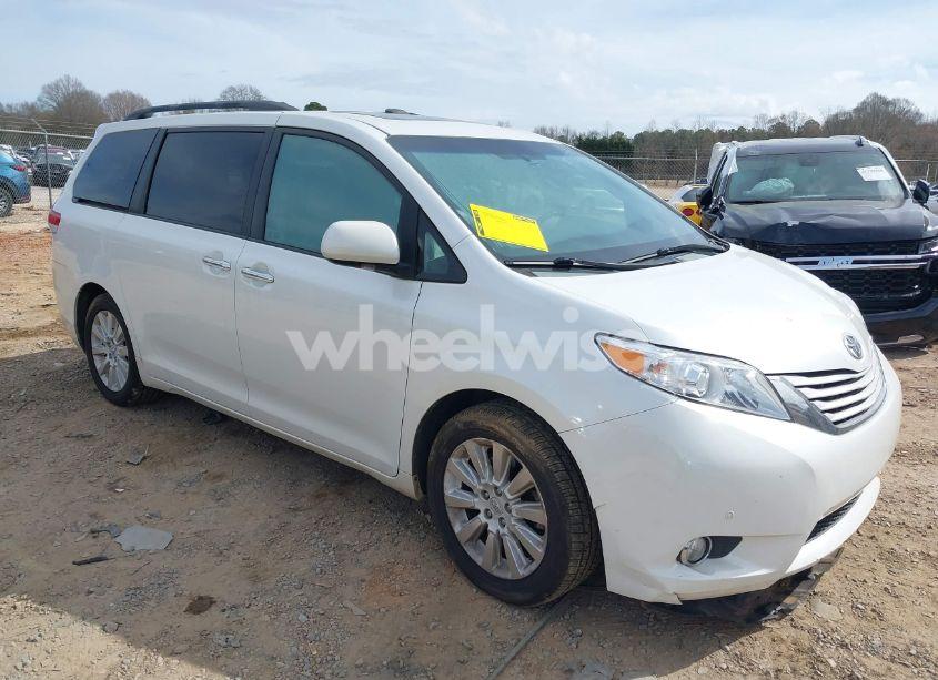 2012 Toyota Sienna LIMITED 7 PASSENGER (VIN 5TDDK3DC3CS041984) main photo