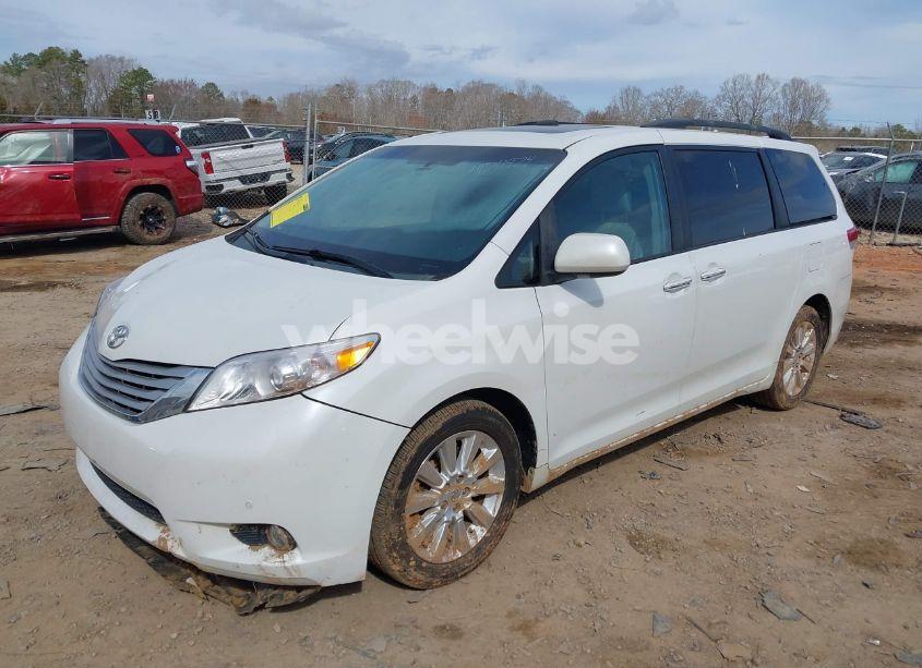 Photo 2 of 2012 Toyota Sienna LIMITED 7 PASSENGER (VIN 5TDDK3DC3CS041984)