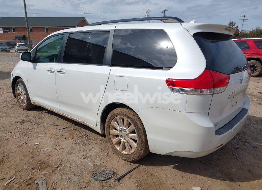 Photo 3 of 2012 Toyota Sienna LIMITED 7 PASSENGER (VIN 5TDDK3DC3CS041984)