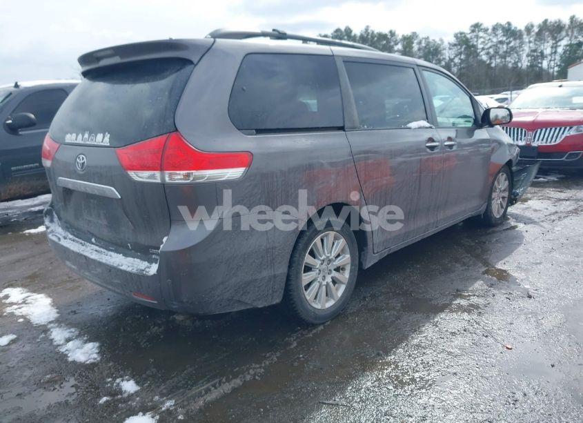 Photo 4 of 2013 Toyota Sienna LIMITED 7 PASSENGER/XLE 7 PASSENGER (VIN 5TDDK3DC4DS059279)