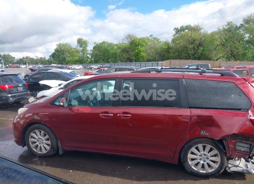 Photo 15 of 2015 Toyota Sienna LIMITED 7 PASSENGER (VIN 5TDDK3DC6FS102345)