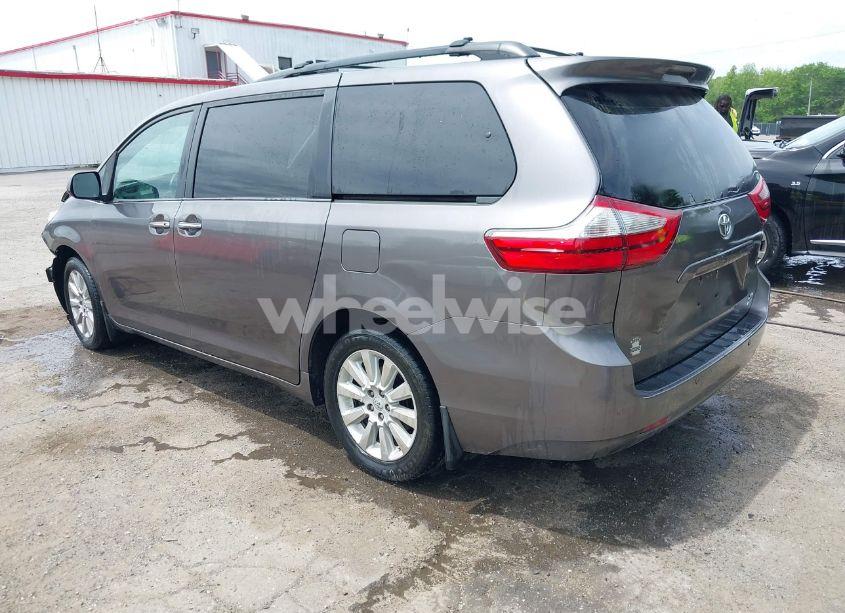 Photo 3 of 2015 Toyota Sienna XLE PREMIUM 7 PASSENGER (VIN 5TDDK3DC6FS111675)