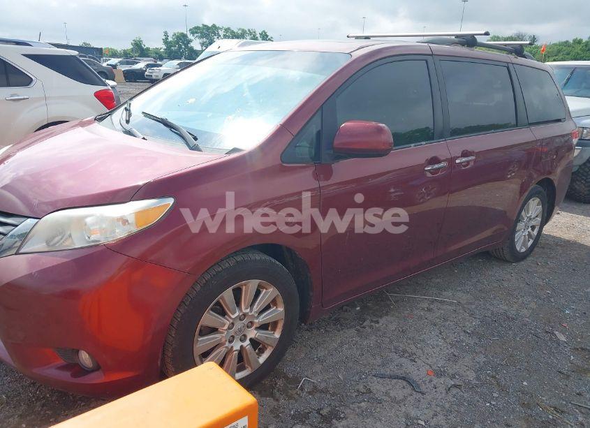 Photo 2 of 2014 Toyota Sienna XLE 7 PASSENGER (VIN 5TDDK3DC8ES076877)