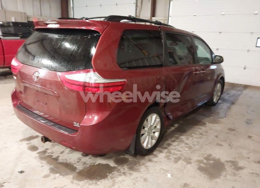 Photo 4 of 2015 Toyota Sienna XLE 7 PASSENGER (VIN 5TDDK3DC9FS121889)