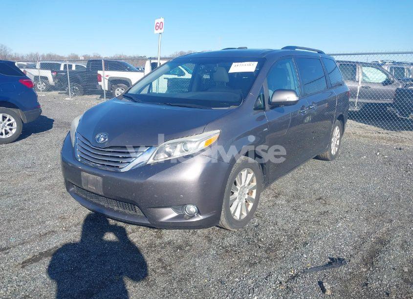 Photo 2 of 2016 Toyota Sienna LIMITED PREMIUM 7 PASSENGER (VIN 5TDDK3DC9GS140380)