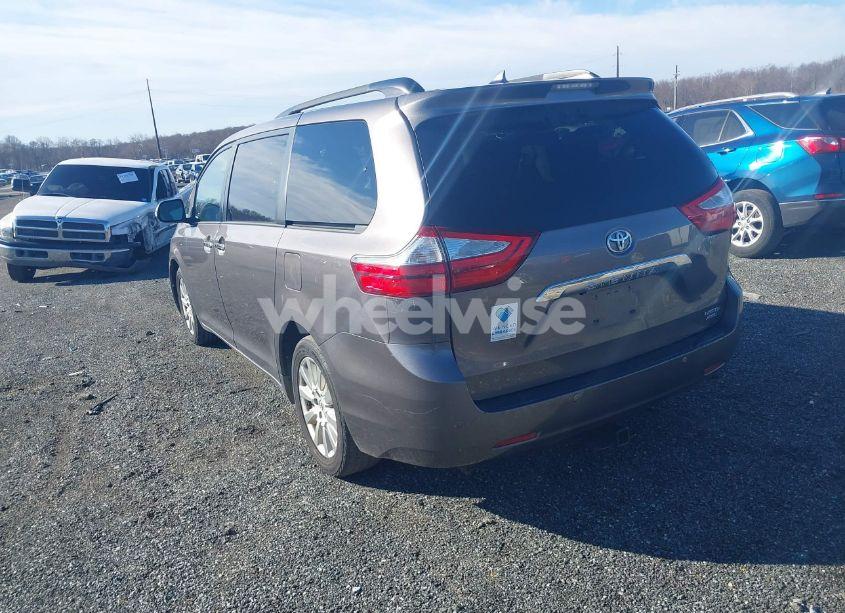 Photo 3 of 2016 Toyota Sienna LIMITED PREMIUM 7 PASSENGER (VIN 5TDDK3DC9GS140380)