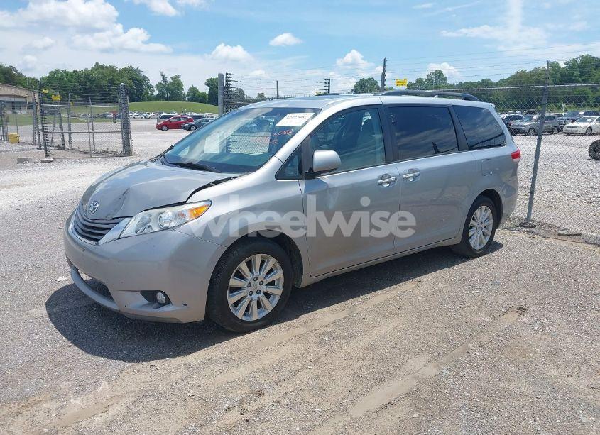 Photo 2 of 2012 Toyota Sienna XLE 7 PASSENGER (VIN 5TDDK3DCXCS032053)