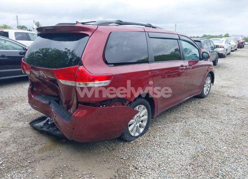 Photo 4 of 2012 Toyota Sienna XLE 7 PASSENGER (VIN 5TDDK3DCXCS033249)