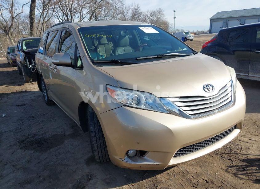 2014 Toyota Sienna XLE/LIMITED (VIN 5TDDK3DCXES088559) main photo