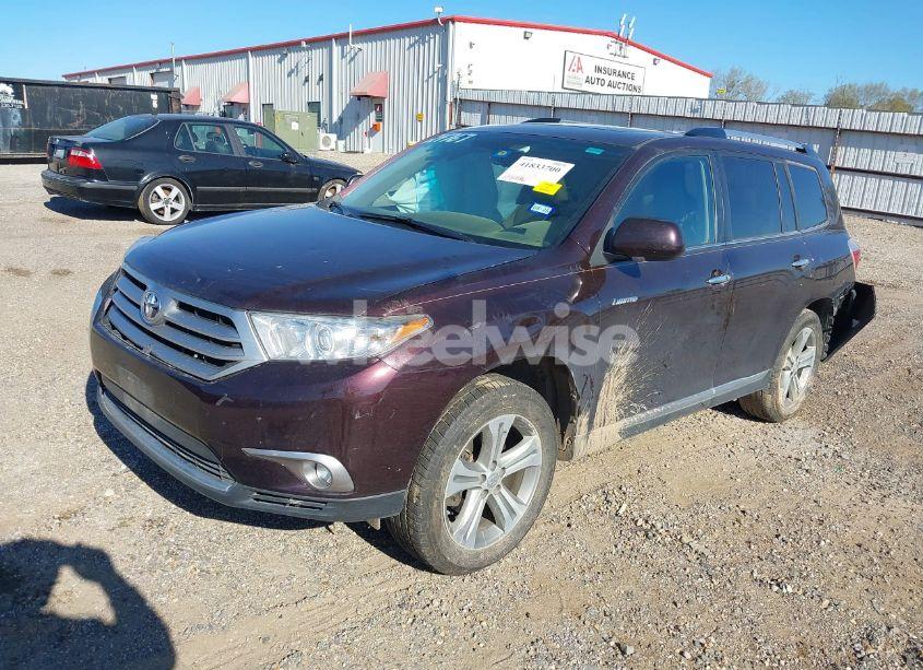 Photo 2 of 2012 Toyota Highlander LIMITED V6 (VIN 5TDDK3EH2CS095433)