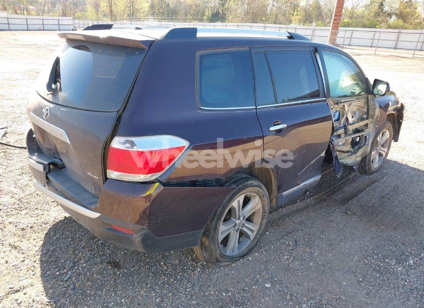 Photo 4 of 2012 Toyota Highlander LIMITED V6 (VIN 5TDDK3EH2CS095433)
