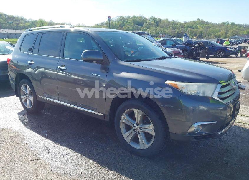 2012 Toyota Highlander LIMITED V6 (VIN 5TDDK3EH2CS101814) main photo